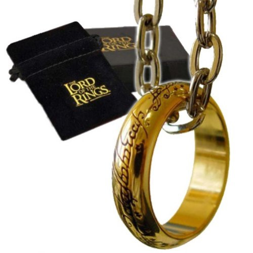 Herr der Ringe Ring Der Eine Ring (vergoldet) jetzt online kaufen