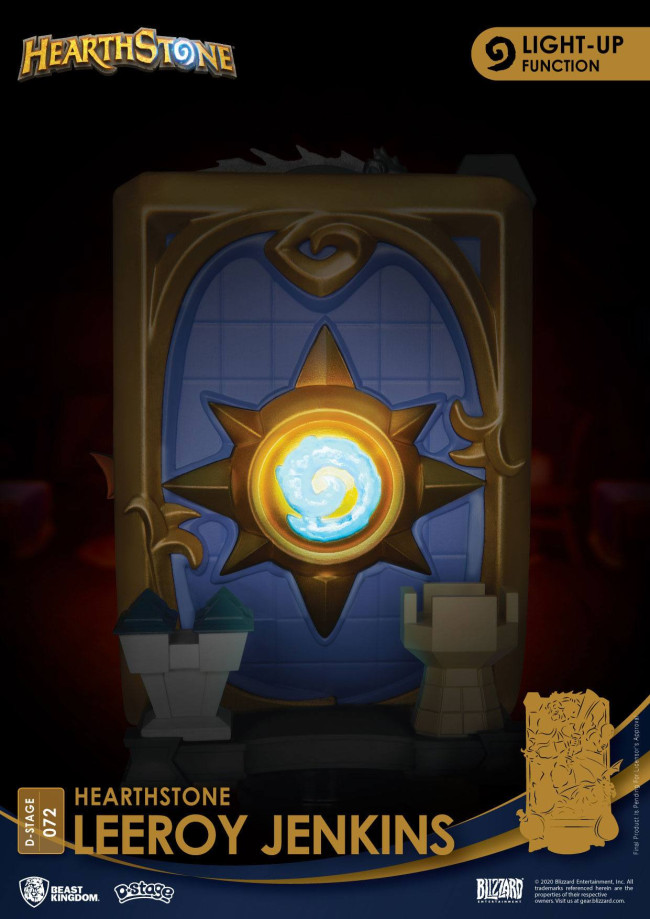 Hearthstone Leeroy Jenkins DStage PVC Diorama Statue 16 cm jetzt