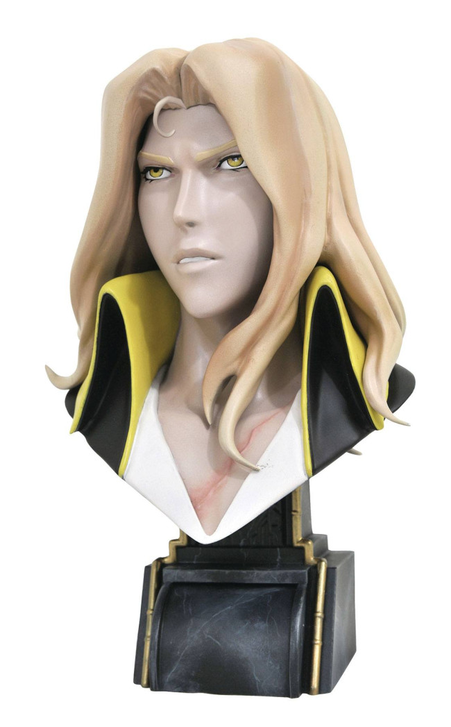 pic Alucard Castlevania 3D castlevania alucard legends in 3d buste