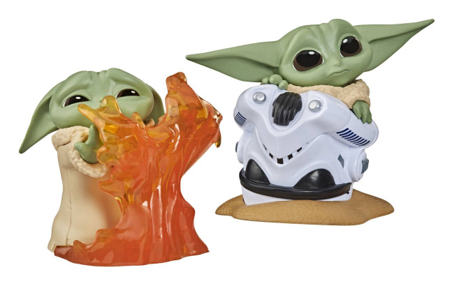 Star Wars Mandalorian Bounty Collection Figuren 2er-Pack The Child Helmet Hiding 