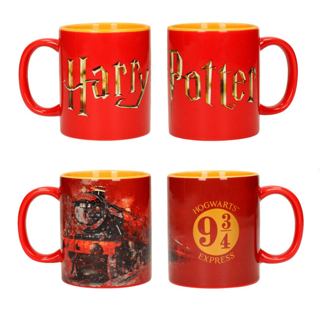 Harry Potter Logo  Hogwarts Express Tassen Doppelpack 