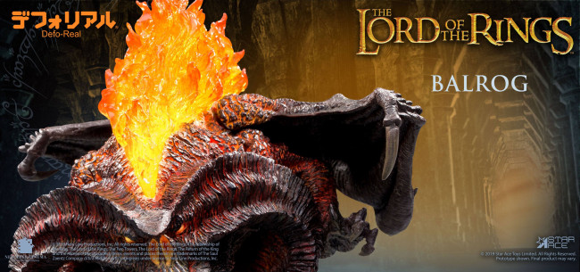 Herr der Ringe Balrog Defo-Real Series Vinyl Figur 16 cm ...