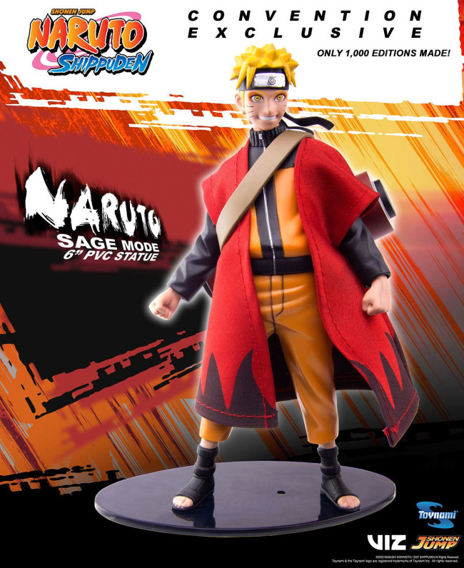 Naruto Shippuden Naruto Sage Mode Statue 15 cm SDCC Exclusive jetzt