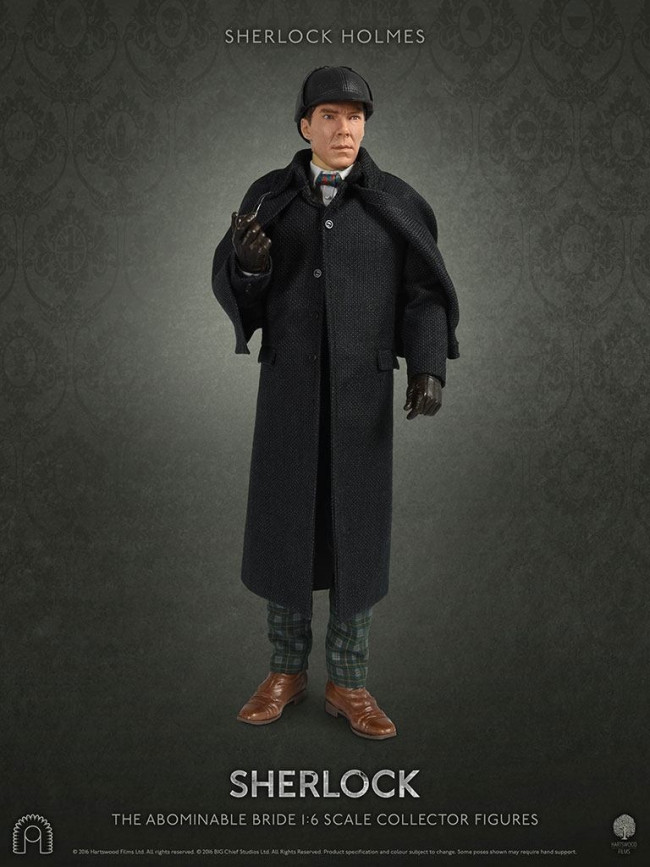 Sherlock collector figure series actionfigur 1 6 sherlock holmes the