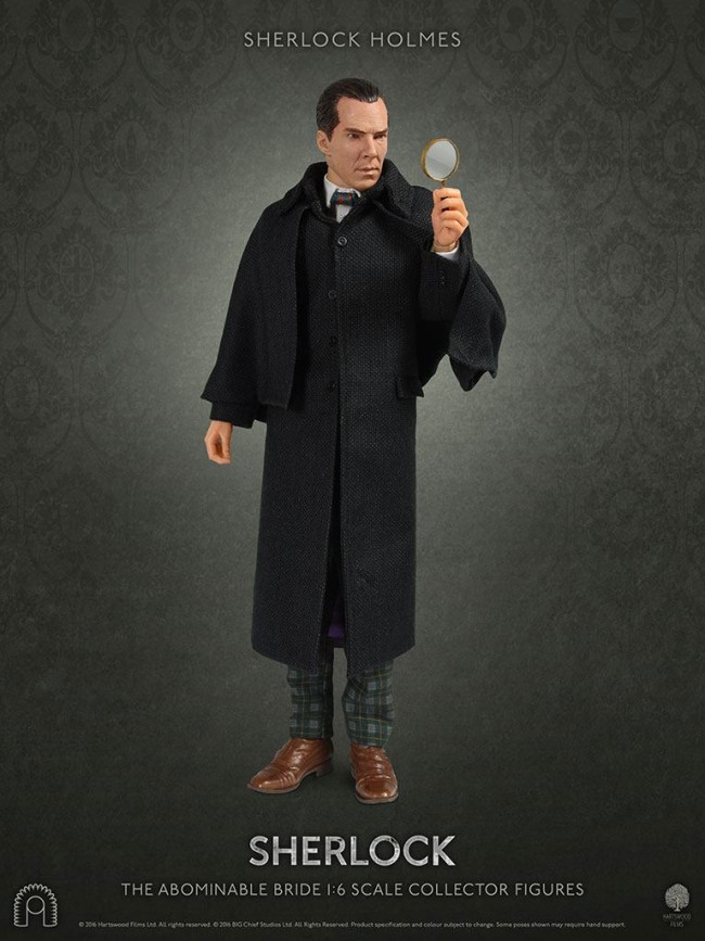 Sherlock collector figure series actionfigur 1 6 sherlock holmes the
