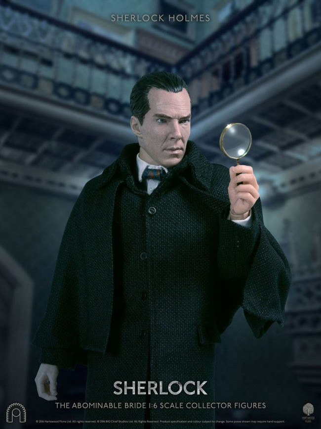 Sherlock collector figure series actionfigur 1 6 sherlock holmes the