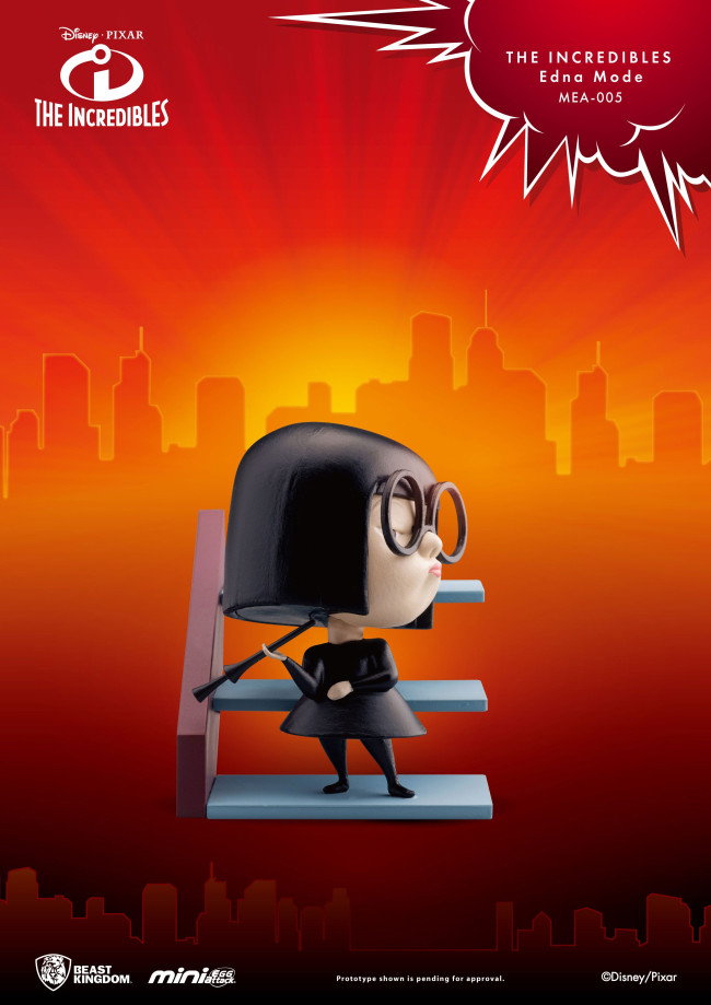 Die Unglaublichen Edna Mode Mini Egg Attack Figur 6 Cm Jetzt Online Kaufen Eliveshop De