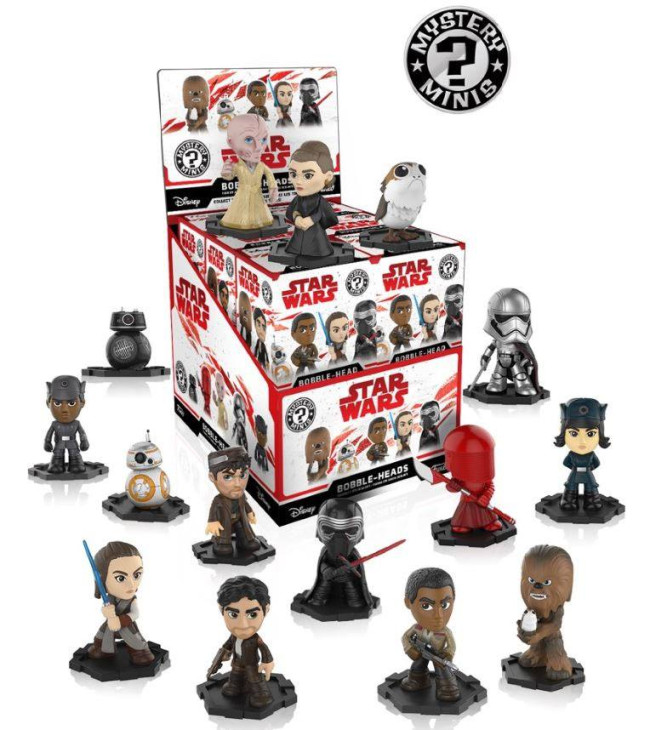 Star Wars Episode Viii Mystery Minis Figuren 6 Cm Display