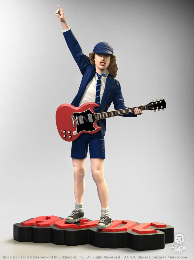 AC/DC Angus Young II Rock Iconz Statue 21 cm jetzt online kaufen ...