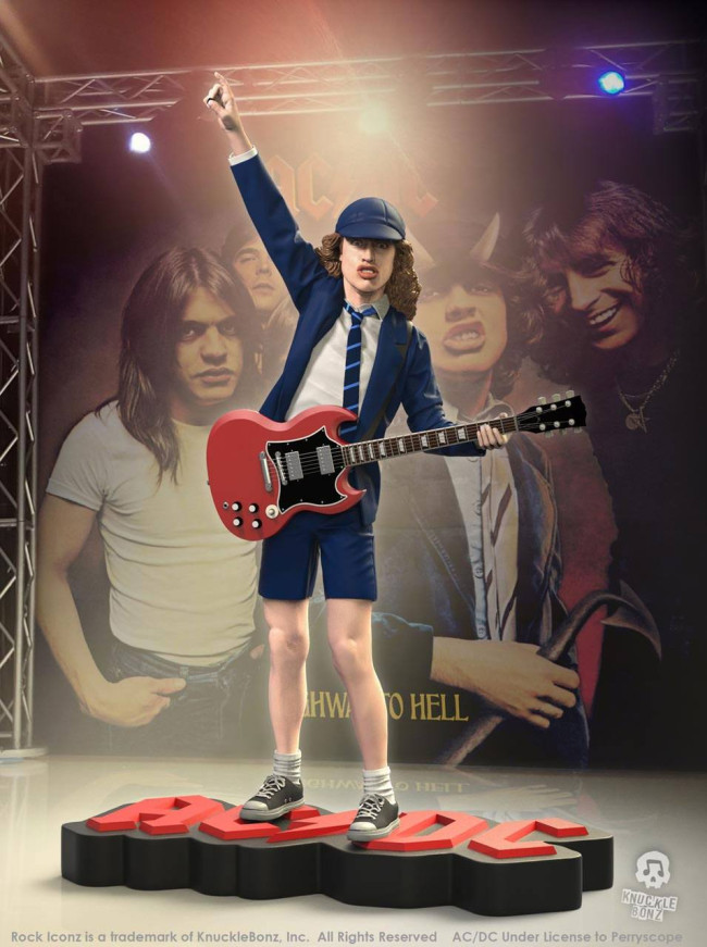 AC/DC Angus Young II Rock Iconz Statue 21 cm jetzt online kaufen ...