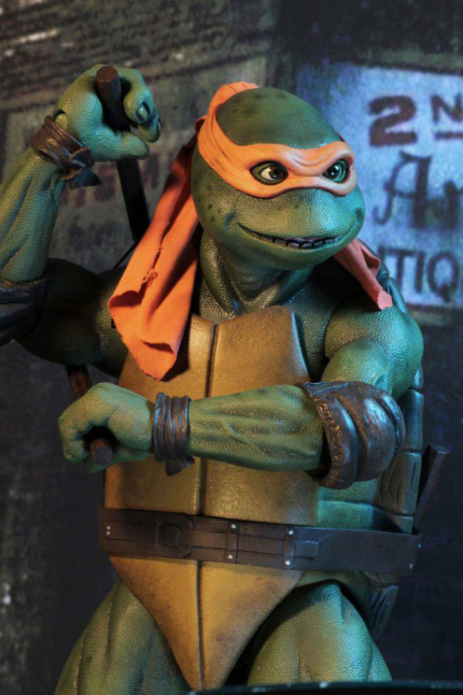 Teenage Mutant Ninja Turtles Michelangelo Actionfigur 42 cm jetzt ... - X Neca54054 F