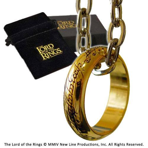 Herr Der Ringe Ring Der Eine Ring Vergoldet Jetzt Online Kaufen