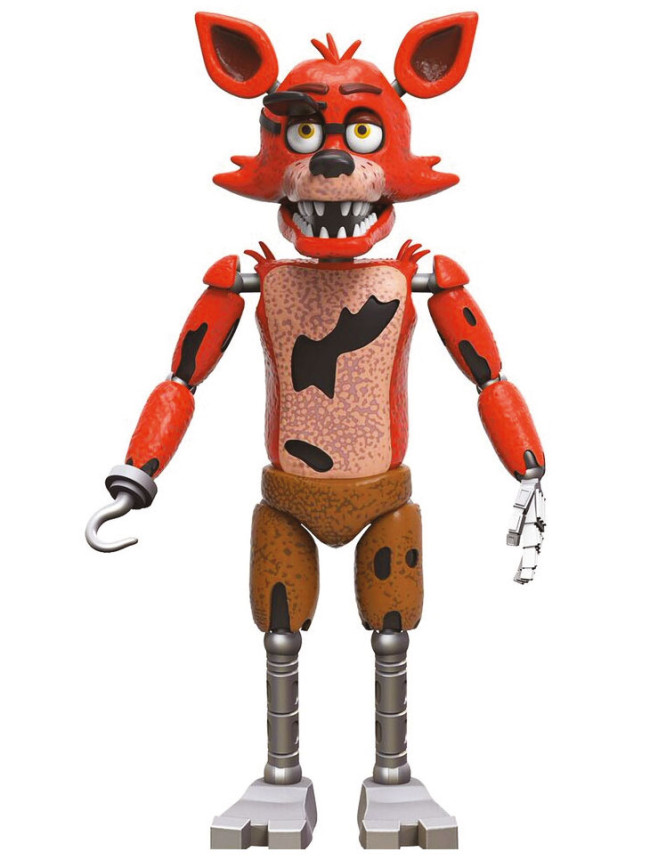 6Stk Action Figur Fnaf Five Night At Freddy'S Foxy Spielzeug Geschenk Kinder 15C