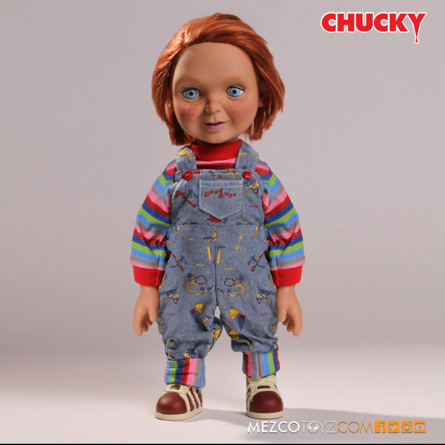 Chucky Die Mörderpuppe 3 Designer Series Sprechende Puppe Pizza Face Chucky 38cm 