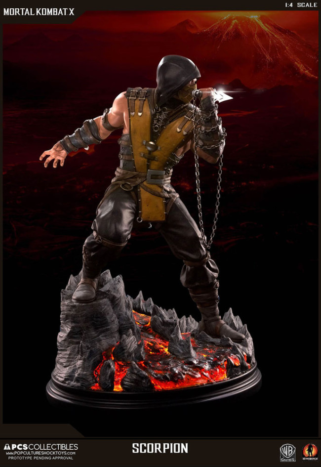 Mortal Kombat X Scorpion 1/4 Statue 54 cm jetzt online ...