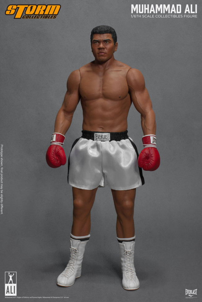 Muhammad Ali geschenk an Elvis of Boxhandschuhe reproduziert in miniatur