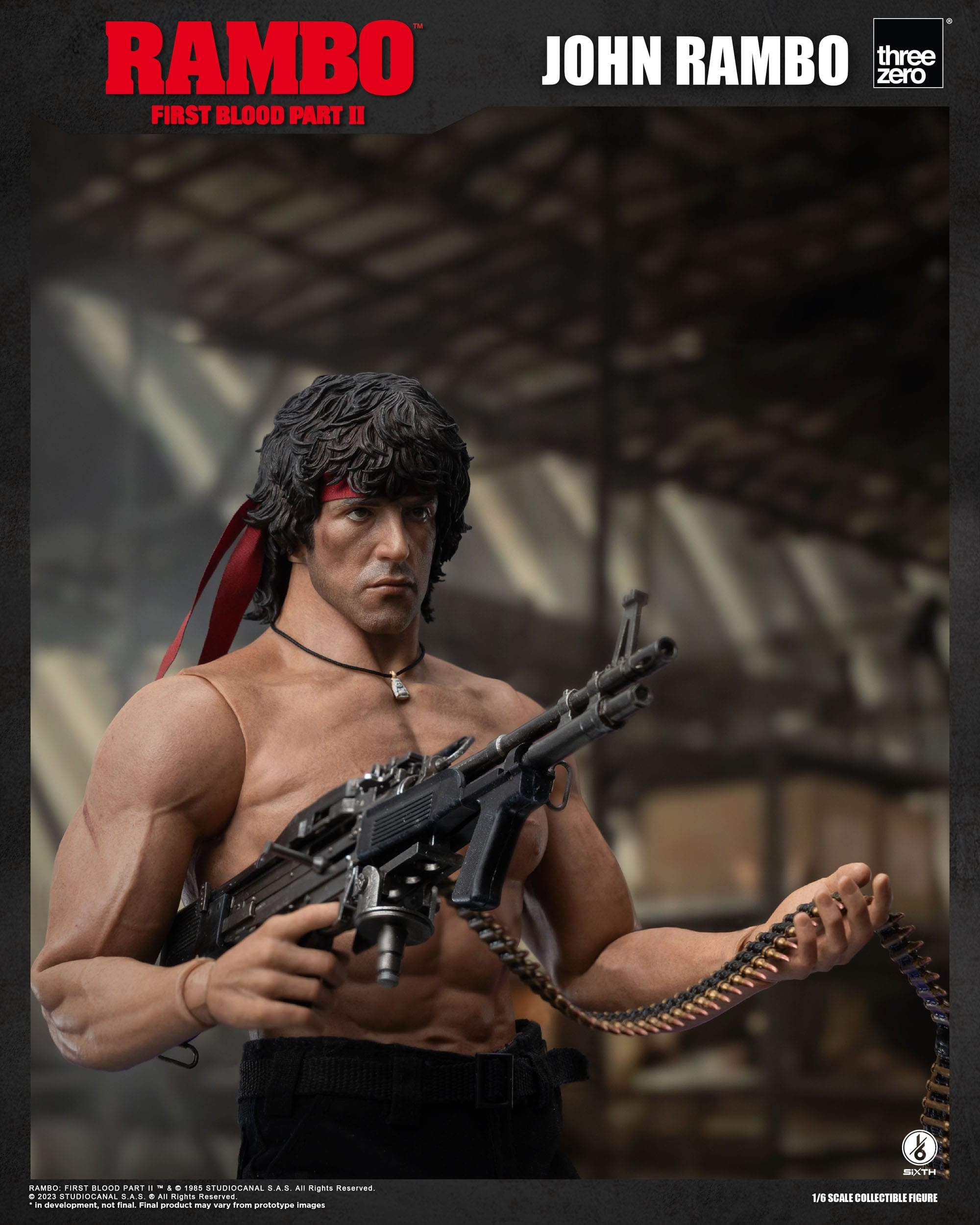 Rambo II Actionfigur 1/6 John Rambo 30 cm jetzt online kaufen ...