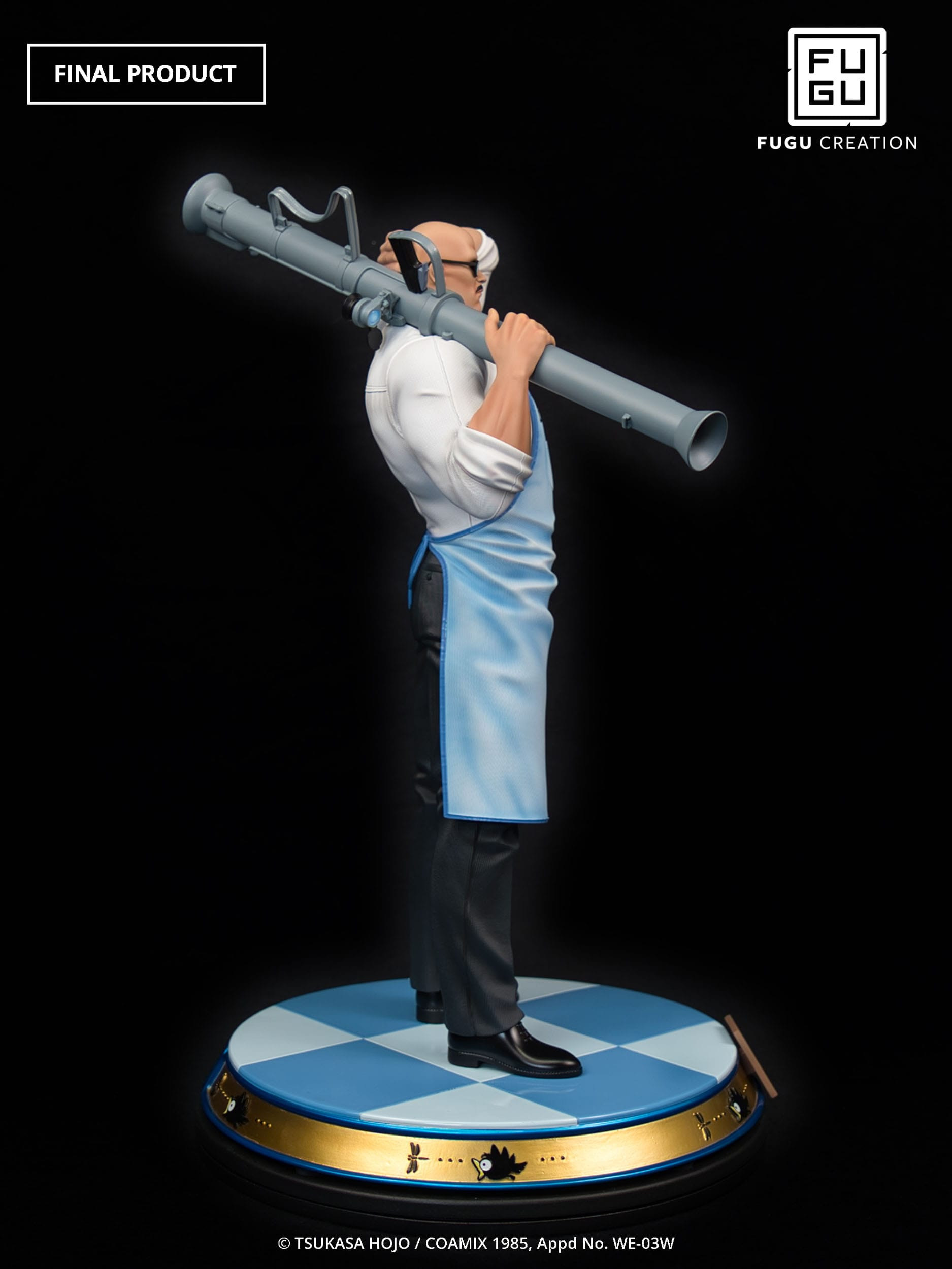 Statue Fugu Creation - Nicky Larson City Hunter - Mammouth Umibozu - 40cm - Résine - SDCC 2024