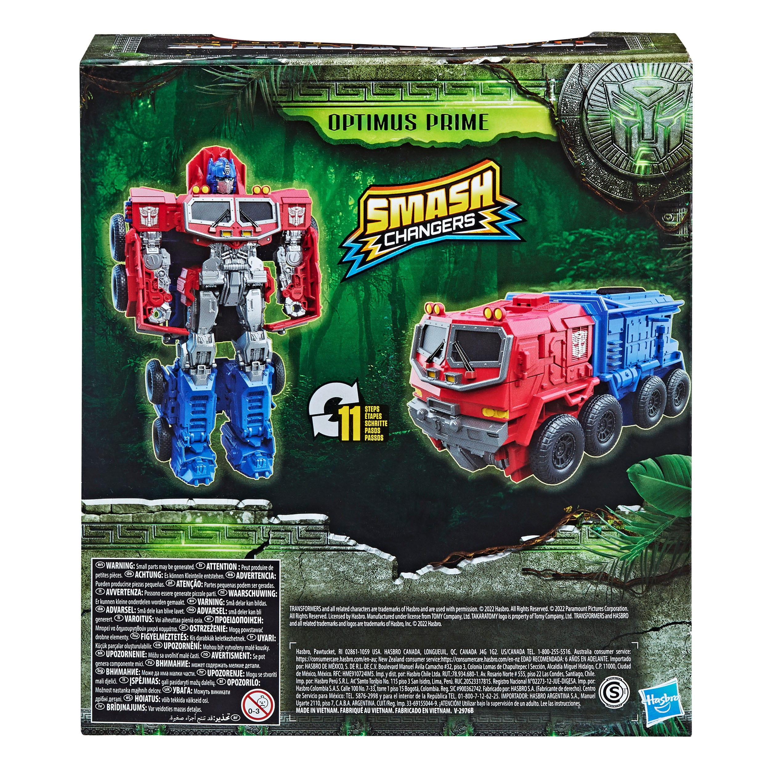 Transformers Earthspark Figura Smash Changer (10cm, Paso