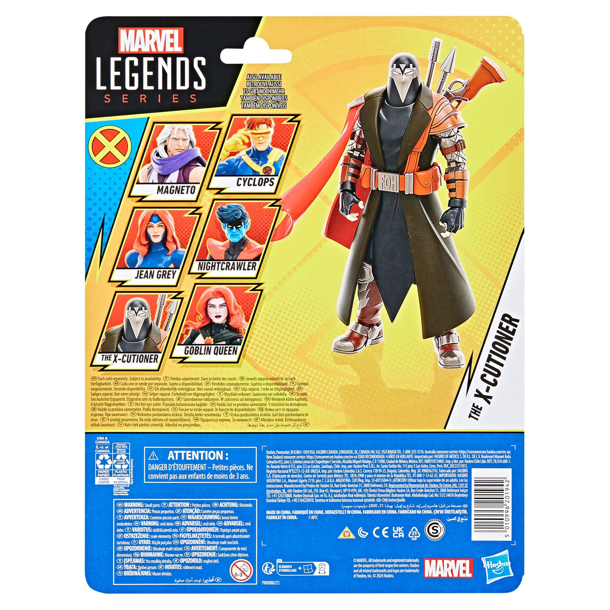 Marvel Legends Series - The X-Cutioner - X-Men '97 - Figura Coleccionable de 15 cm