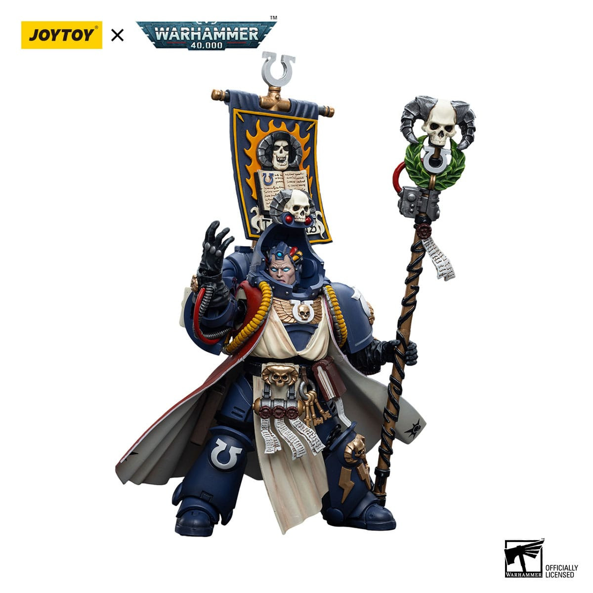 Warhammer 40k Actionfigur 1/18 Ultramarines Chief Librarian Tigurius 12 cm jetzt online kaufen
