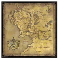 Herr der Ringe Puzzle Middle Earth (1000 Teile)