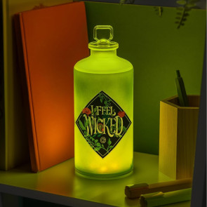 Wicked Leuchte Elphaba Potion Bottle 