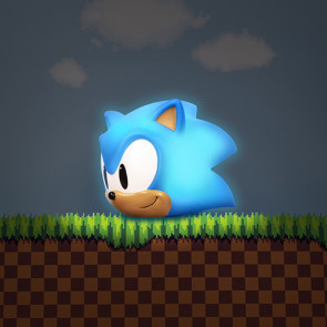Sonic the Hedgehog Mood Light-Leuchte Sonic Head 12 cm