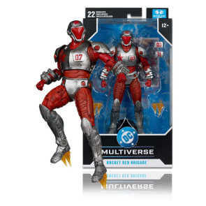 Justice League: Generation Lost DC Multiverse Actionfigur Rocket Red Brigade  (Chase) 18 cm