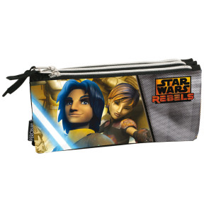 Star Wars Rebels 3fach Schlampermäppchen Ezra und Sabine