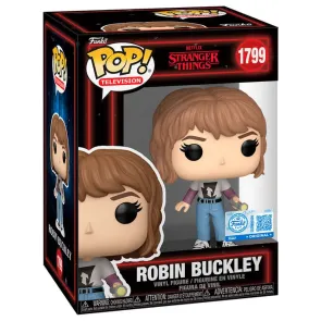 Stranger Things Robin Buckley Flashlight POP! Vinyl Figur 9 cm Exclusive