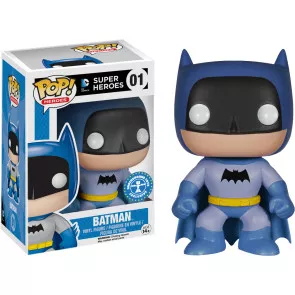 DC Comics Blue Batman POP! Figur  9 cm Exclusive