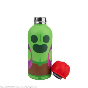 Brawl Stars Spike Trinkflasche - Isolierte Edelstahlflasche (350 ml)