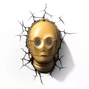Star Wars 3D LED Leuchte C3-PO