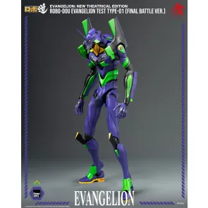 Evangelion: New Theatrical Edition Robo-Dou Actionfigur Evangelion Test Type - 01 Final Battle Version 25 cm