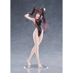 Date A Live Swimsuit Silhouette PVC Figur 1/7 Kurumi Tokisaki Swimwear Ver. 24 cm
