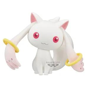 Puella Magia Madoka Magica the Movie Fluffy Puffy PVC-Figur Kyubey & Bebe ver. A Kyubey 7 cm