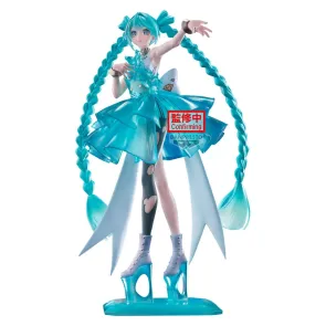 Hatsune Miku Clearluxe  PVC Statue Emerald Gem 28 cm