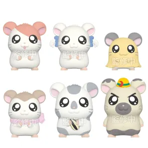 Hamtaro Minifiguren mit Beflockung 4 cm Display (8)