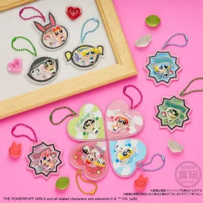 The Powerpuff Girls Shokugan Box Schlüsselanhänger Blind Box 5 cm Display (12)