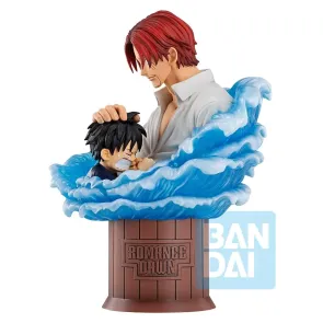 One Piece Ichibansho PVC-Figur Shanks & Luffy (Red Hair Pirates) 15 cm