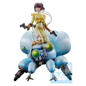 The Ghost in the Shell Ichibansho PVC Figur Motoko Kusanagi & Fuchikoma Vers. Blue 22 cm