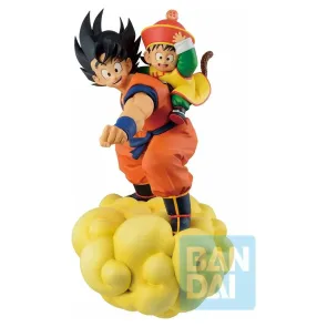 Dragon Ball Z Ichibansho Masterlise Plus Figur Son Goku & Son Gohan (Spirit of the Saiyan) 21 cm