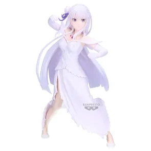 Re:ZERO -Starting Life in Another World- Espresto PVC-Figur Emilia (Excite Motions) 22 cm