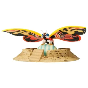 Rebirth of Mothra Toho Monster Series Art Vignette PVC-Figur Mothra (1996) 5 cm