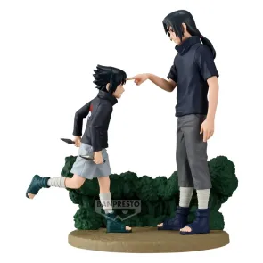 Naruto Shippuden Memorable Saga PVC-Figur Sasuke Uchiha & Itachi Uchiha 14 cm
