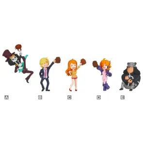 One Piece World Collectable Figure Minifiguren 6 cm Display (12)