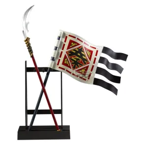 Kingdom Grandista PVC-Figur Ver. B Shin's Flag & Ohki's Glaive 32 cm