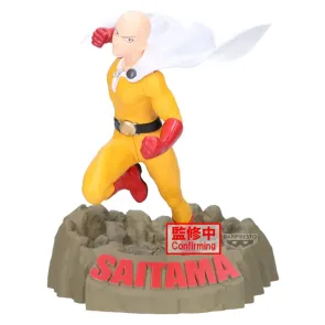 One Punch Man PVC-Figur Saitama Crash Base Ver. 22 cm