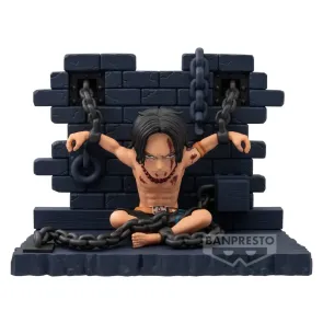 One Piece World Collectable Figure Minifigur Portgas D. Ace (Impel Down) 8 cm